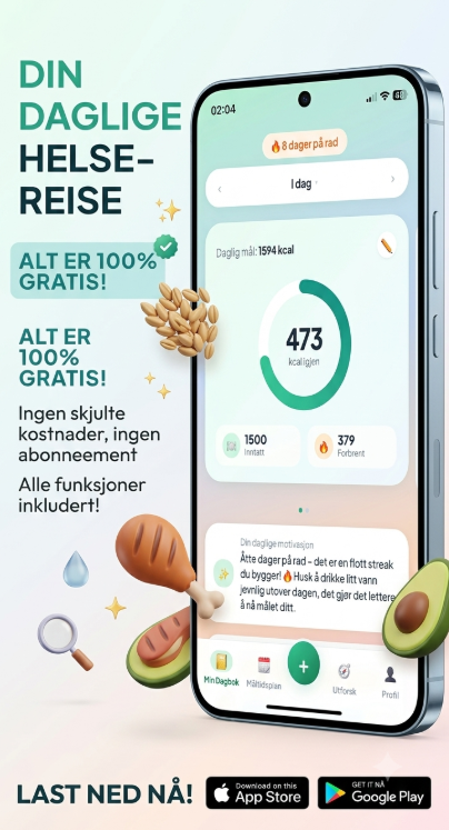 Screenshot of the daily health and calorie tracking app